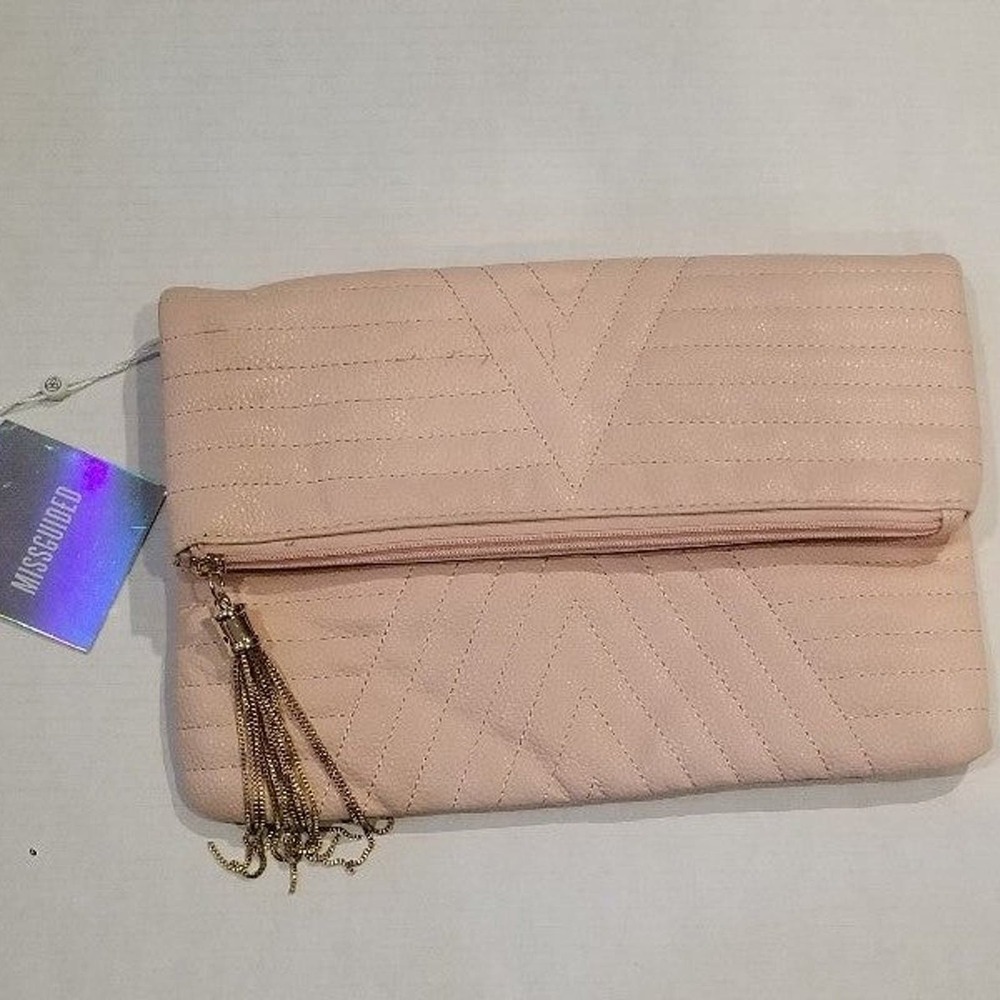 Missguided Foldover Clutch